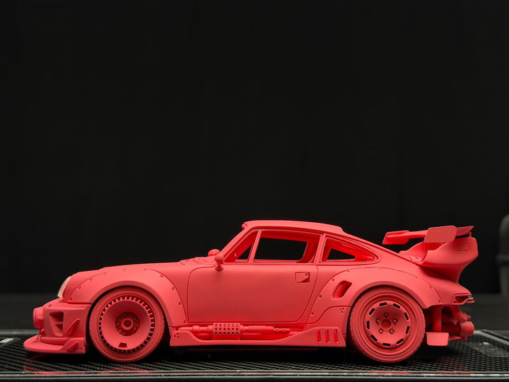 Porsche Carrera RWB 964 Modified Version (Matte Red) [MCM] 1/18 scale