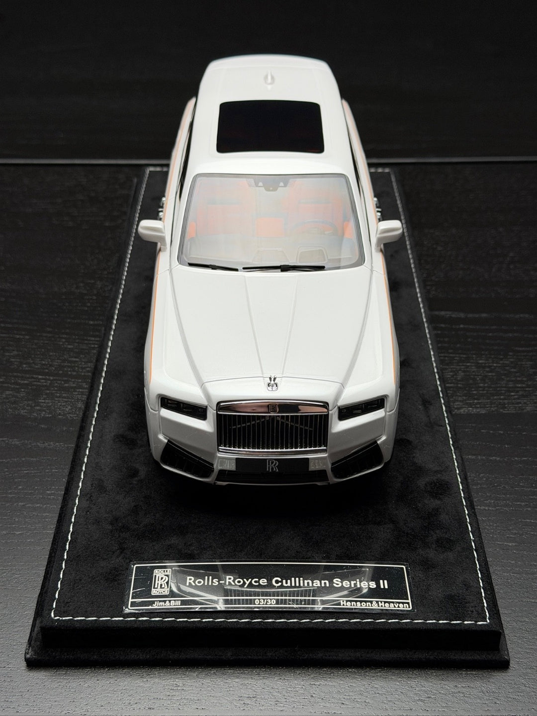 Rolls-Royce Cullinan Series II (Pearl White) [H&H] 1/18 scale