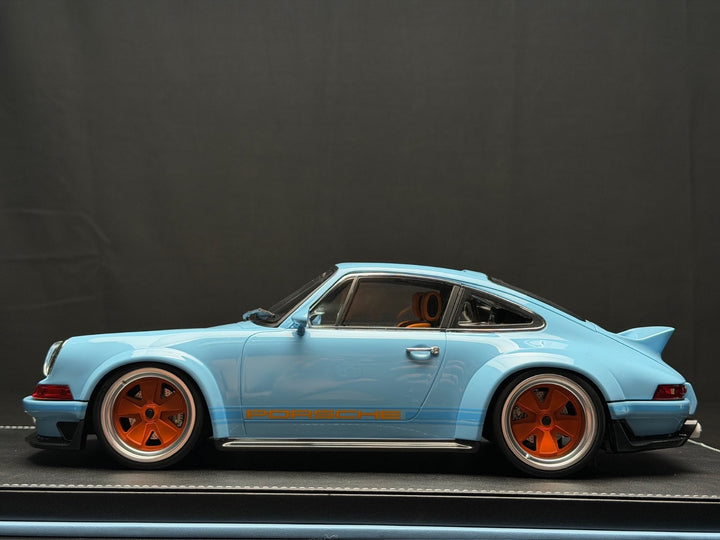 Porsche 911 Singer DLS (Gulf Blue) [IVY Model] 1:12 scale