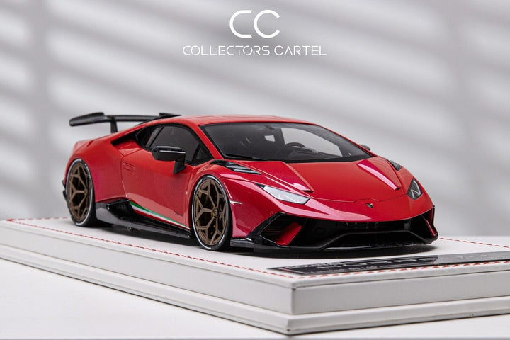 Lamborghini Huracan Performante NOVITEC (Red) [Davis & Giovanni] 1/18 scale