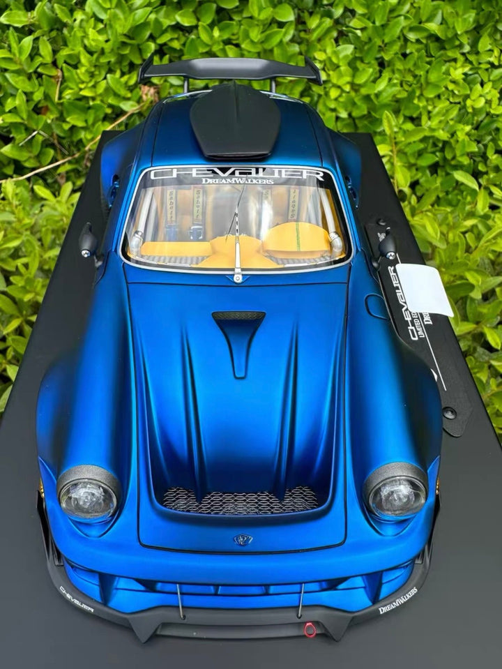 Porsche 911 "CHEVALIER" D995 (Matte Blue) [DreamWalkers] 1/18 scale