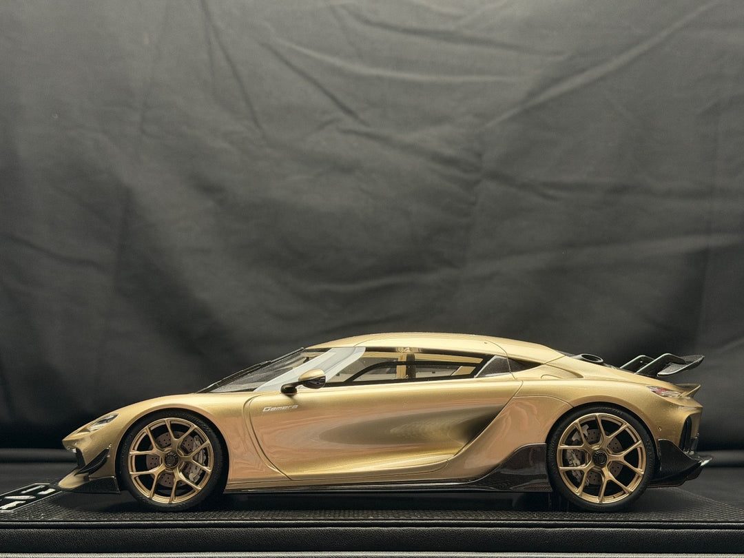 Koenigsegg Gemera (Champagne Gold) [FrontiArt] 1:18 scale