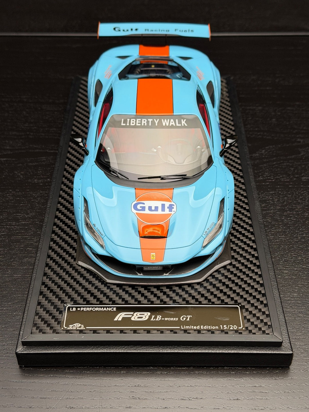 Ferrari F8 LBWK (Gulf Livery) [VIP scale Models] 1/18 scale