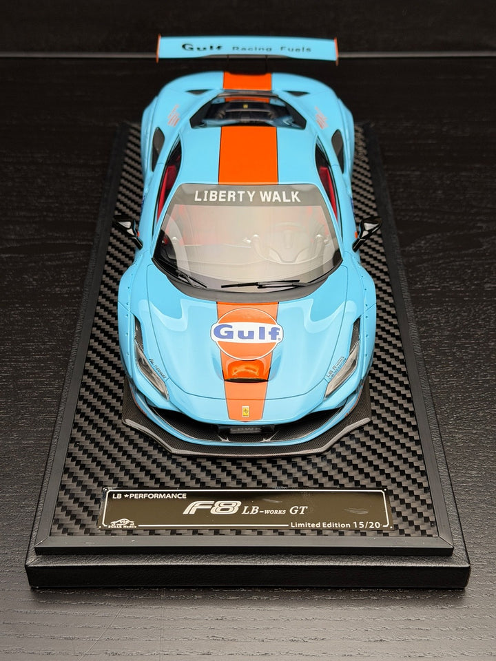 Ferrari F8 LBWK (Gulf Livery) [VIP scale Models] 1/18 scale