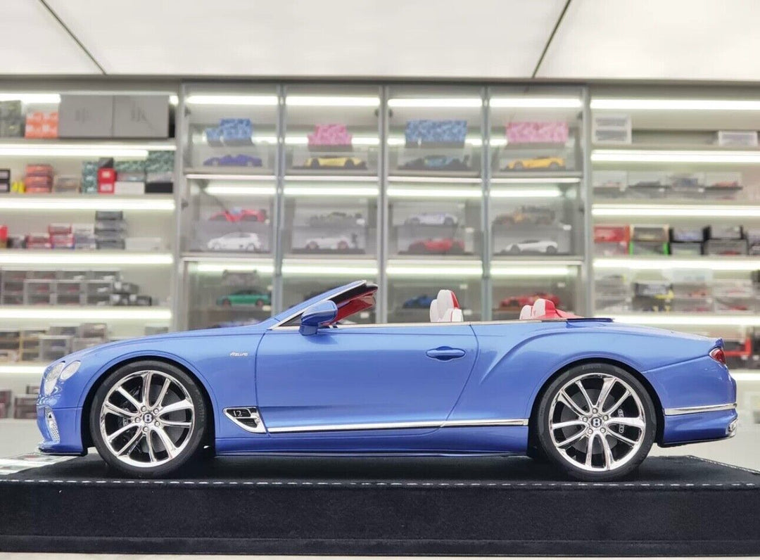 Bentley Continental GTC Speed Edition (Gloss Blue) [H&H] 1:18 scale