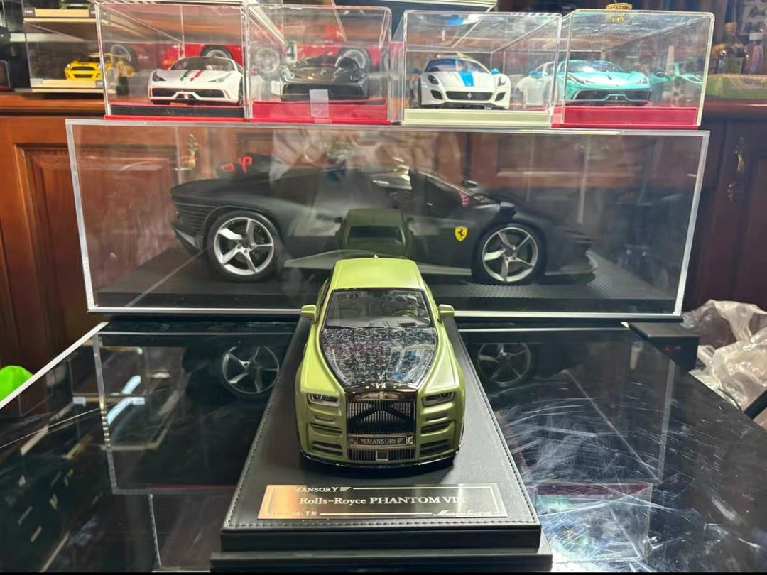 Rolls-Royce Phantom Mansory (Matte Military Green) [Muse's Secret] 1:18 scale