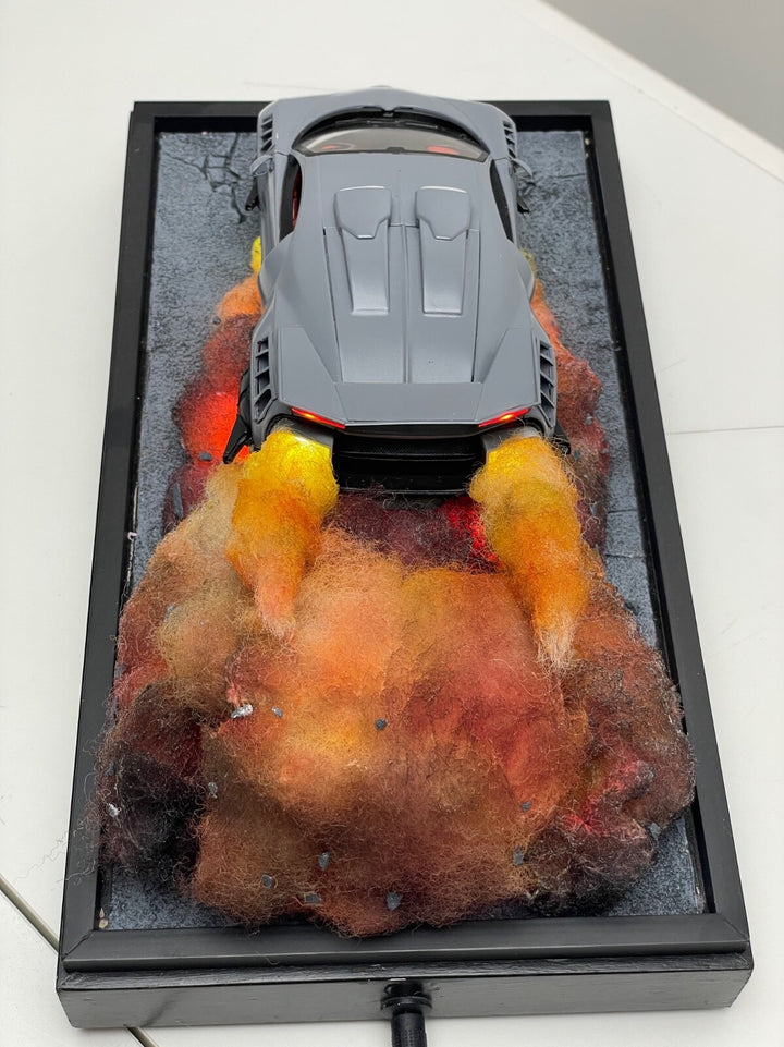 Bugatti Chiron Diorama with Lights [1:24 scale]