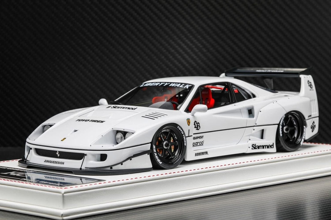 Ferrari F40 Liberty Walk (White) [Davis & Giovanni] 1/18 scale