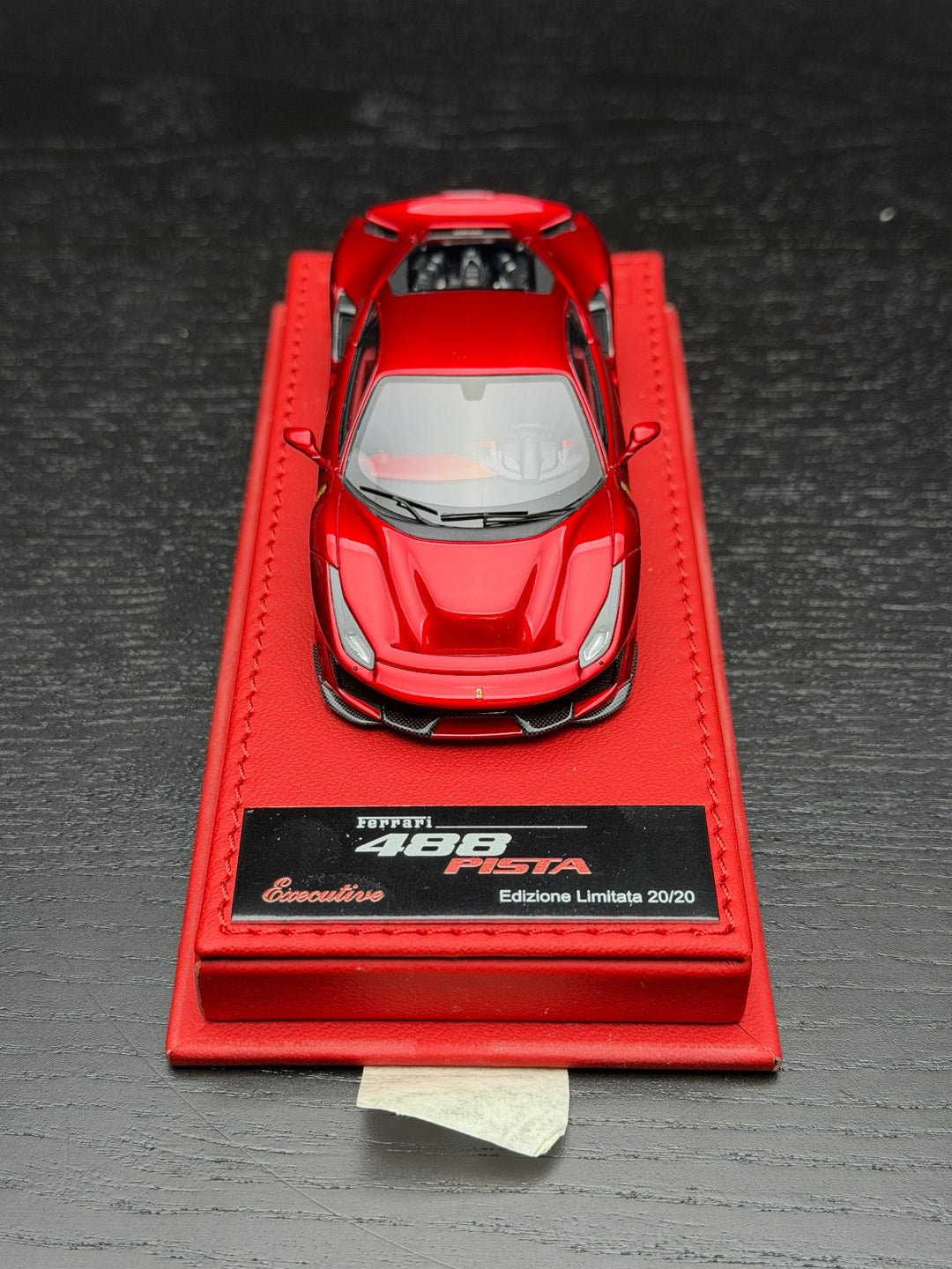 Ferrari 488 Pista (Metallic Red) [BBR Executive] 1:43 scale