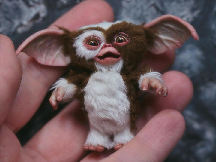 GREMLINS (GIZMO) - By:Rusty Blonde art [1:6 scale] RARE Custom hand Made