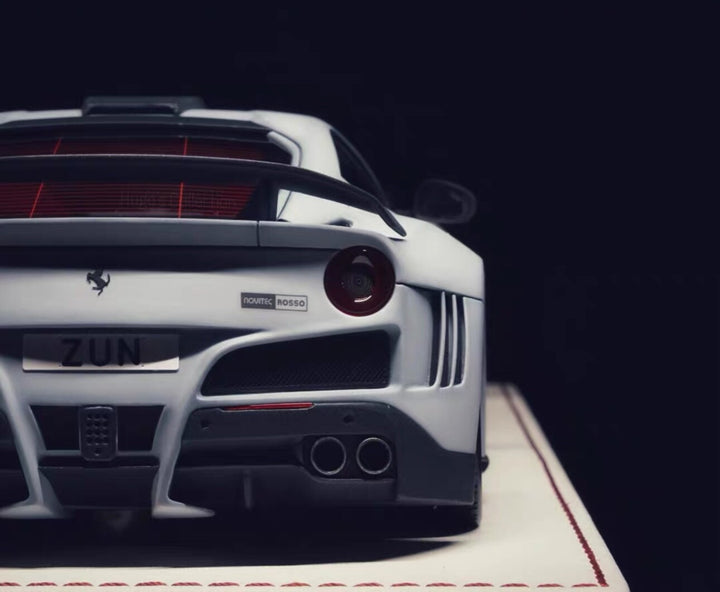 Ferrari F12 N-LARGO S NOVITEC (Matte Gray/ ZUN) [Davis & Giovanni] 1:18 scale