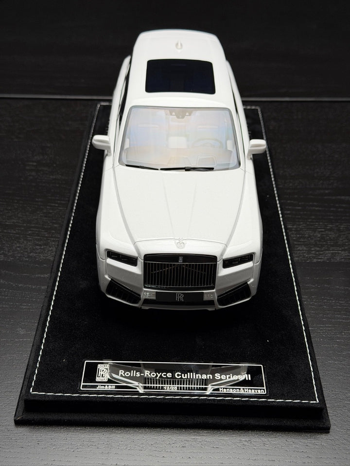 Rolls-Royce Cullinan Series II (White) [H&H] 1/18 scale