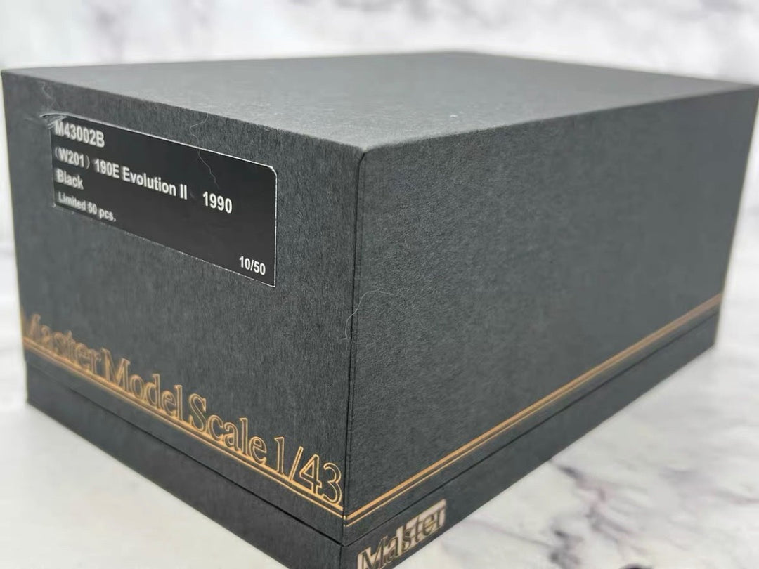 Mercedes-Benz 190E Evolution II AMG (Black) [TMaster] 1:43 scale