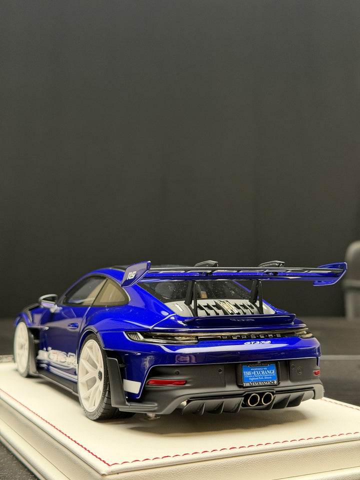 Porsche 911 GT3 RS (Blue/ White) [Davis & Giovanni] 1:18 scale