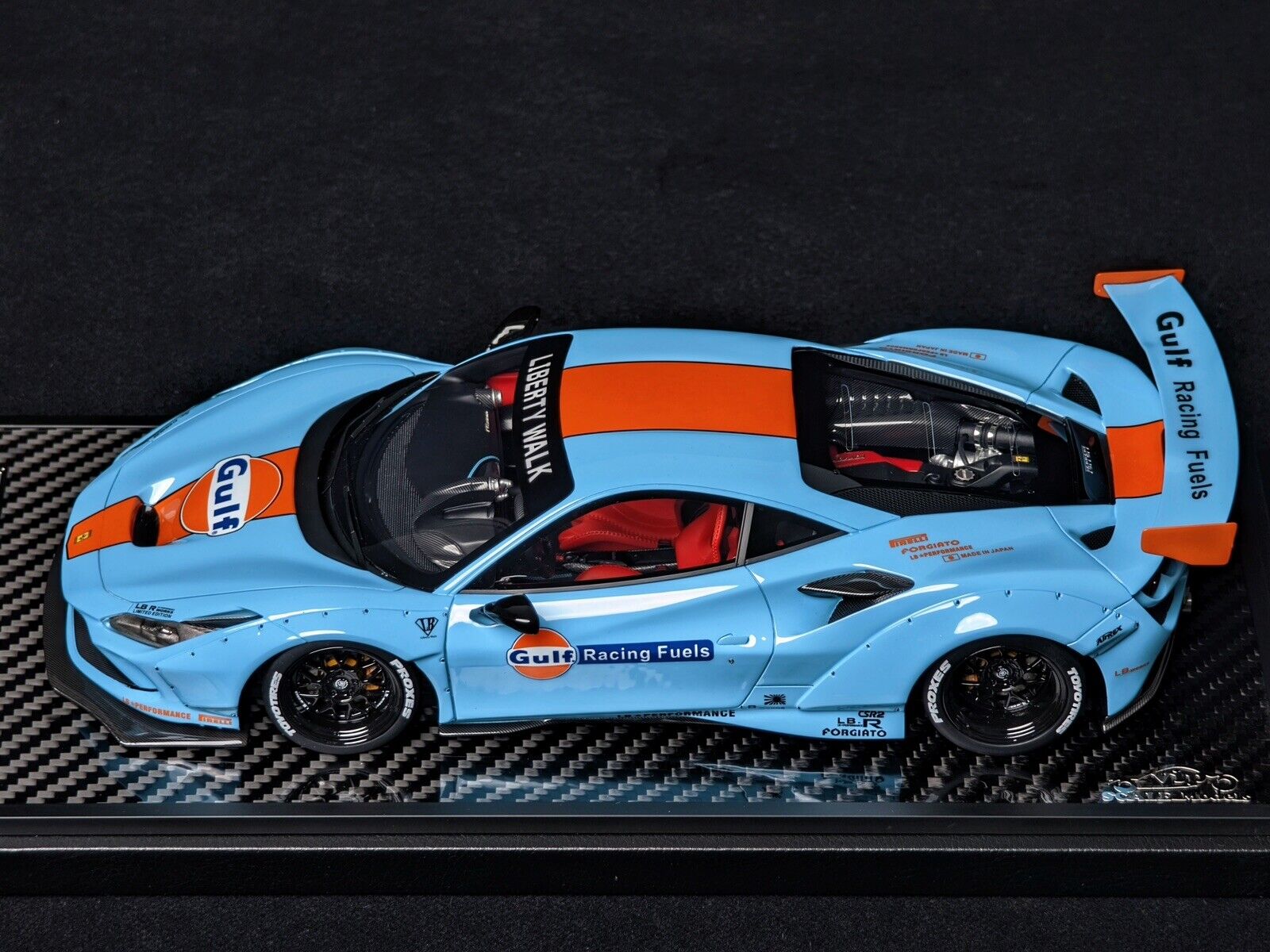 Ferrari F8 GT LBWK (Gulf) [VIP Scale Models] 1/18 scale