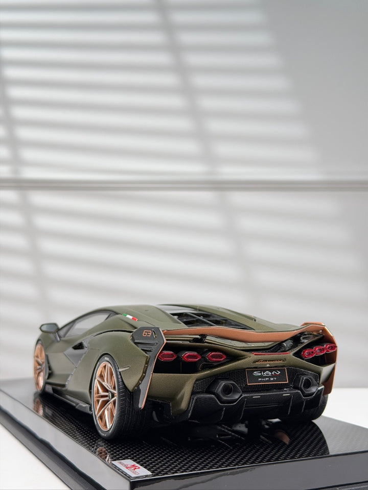 Lamborghini Sian FKP 37 (Verde Gea) [MR Collection] 1/18 scale