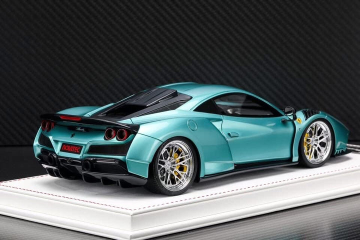 Ferrari F8 Tributo N-LARGO NOVITEC (Metallic Blue) [Davis & Giovanni] 1:18 scale