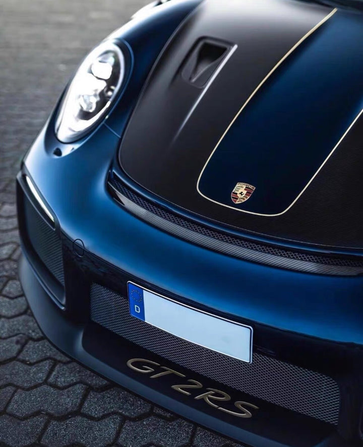 Porsche 911 GT2RS (Metallic Dark Blue) [Davis & Giovanni] 1:18 scale