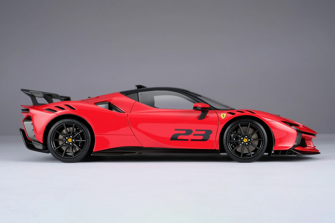 Ferrari SF90XX Stradale (Rosso Corsa) [Fully opening] By: Amalgam 1:8 scale