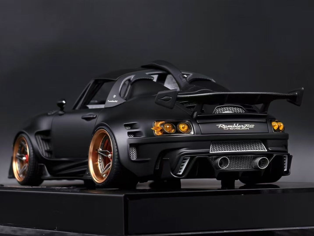 DreamWalkers Porsche "Chevalier D995" (Matte Black) [DreamWalkers] 1/18 scale