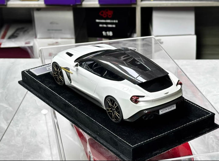 Aston Martin Vanquish Zagato (White) [Henson&Heaven] 1/18 scale