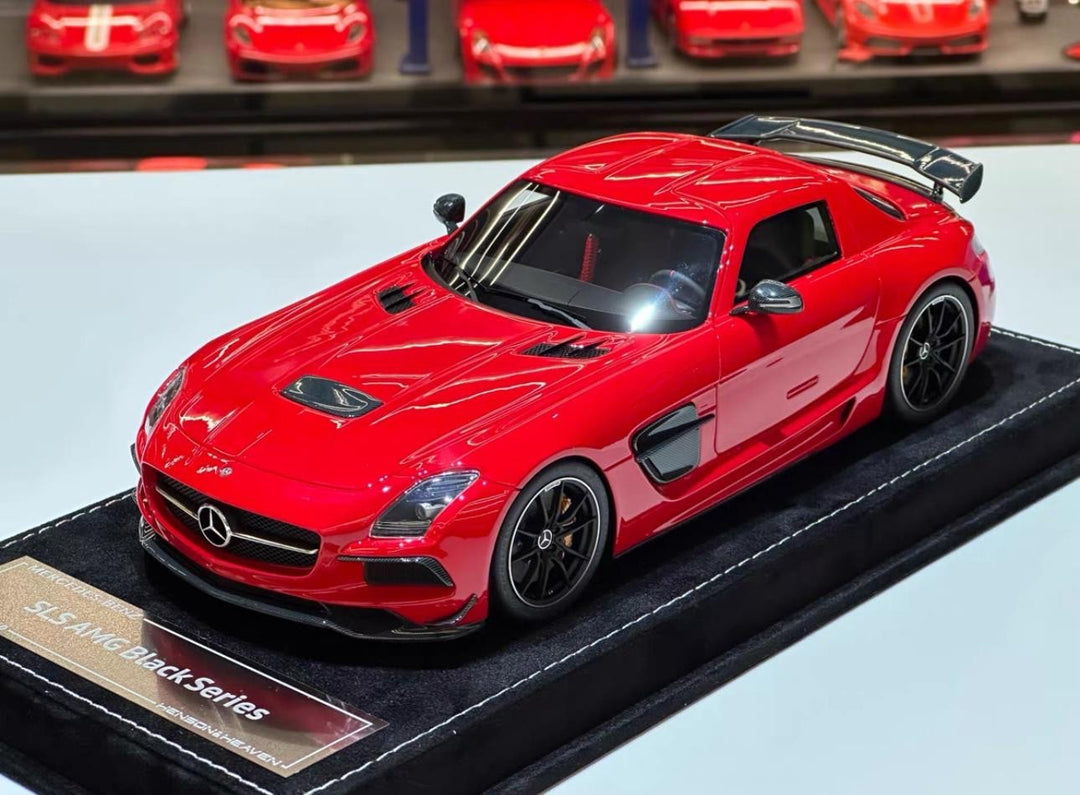 Mercedes-Benz SLS AMG Black Series (Red) [Henson&Heaven] 1/18 scale