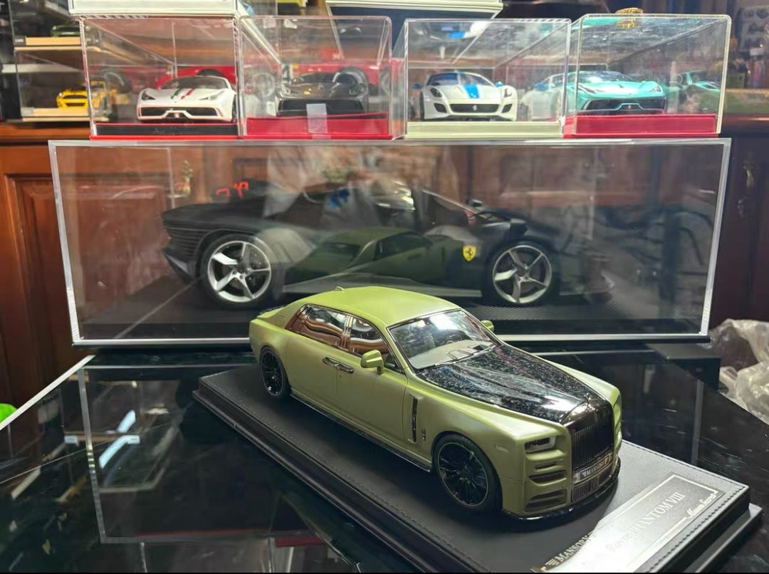 Rolls-Royce Phantom Mansory (Matte Military Green) [Muse's Secret] 1:18 scale