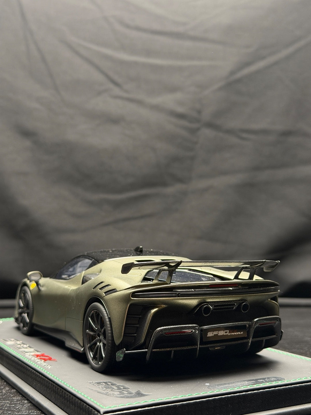Ferrari SF90XX Stradale (Verde Masoni Matte) [BBR] 1:18 scale