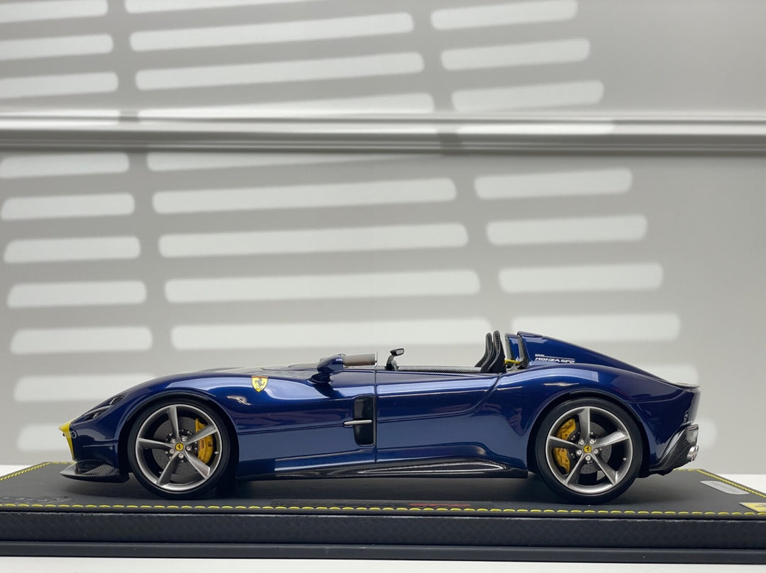 Ferrari Monza SP2 (Blue/ Yellow Stripe) [BBR] 1:18 scale