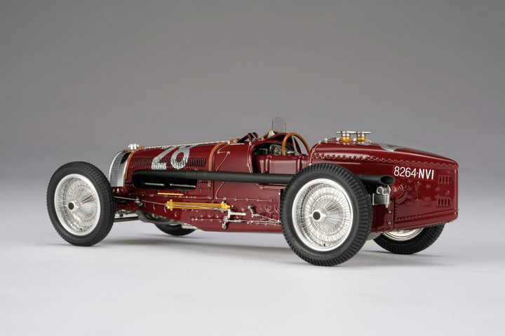 BUGATTI TYPE 59 (1934 MONACO GRAND PRIX - NUVOLARI) [Amalgam] 1:18 scale