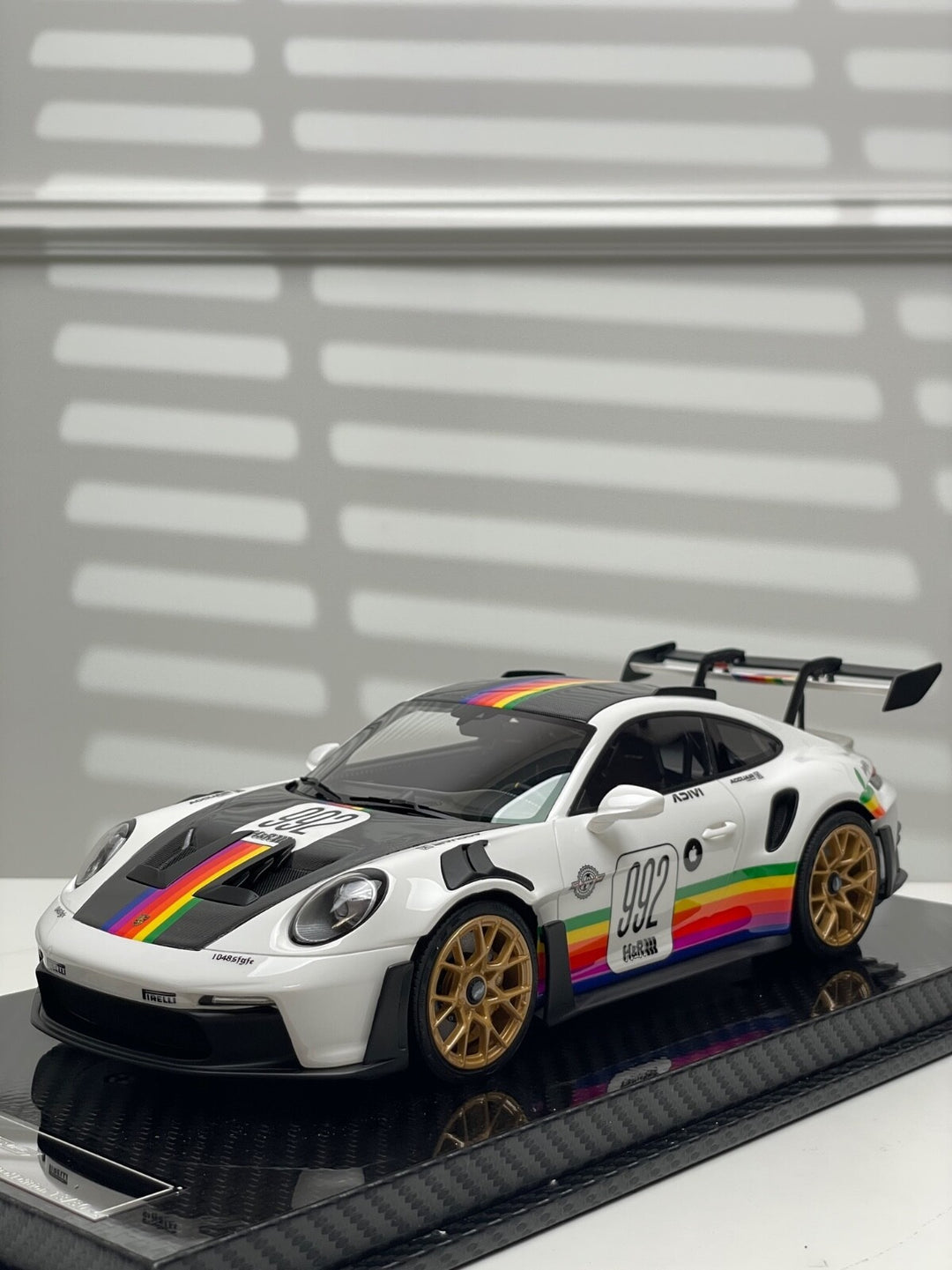 Porsche 911 GT3RS (Apple Livery) [VIP Scale Models] 1:18 scale
