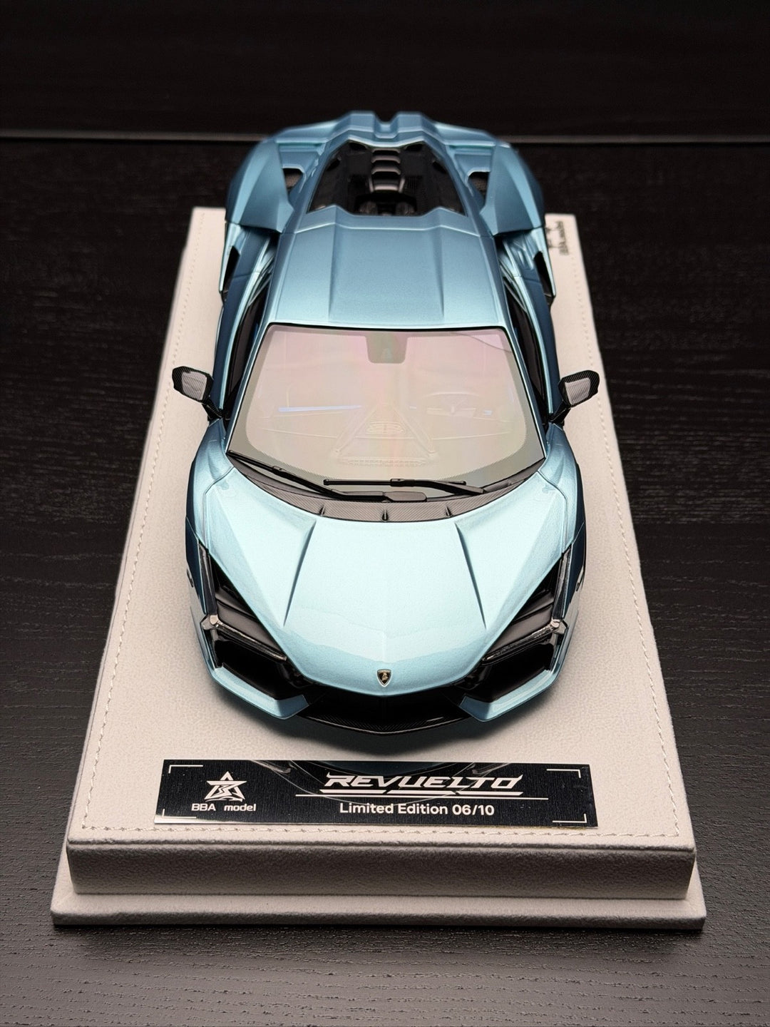 Lamborghini Revuelto (Ice Blue) [BBA Model] 1/18 scale