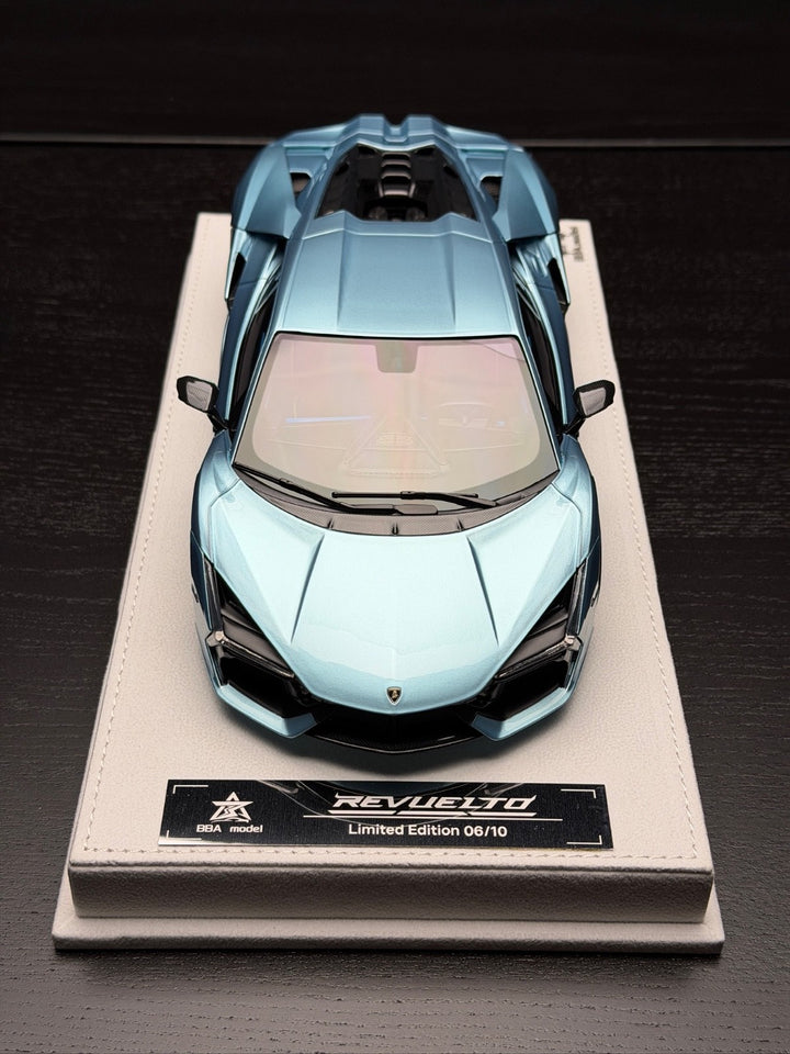 Lamborghini Revuelto (Ice Blue) [BBA Model] 1/18 scale