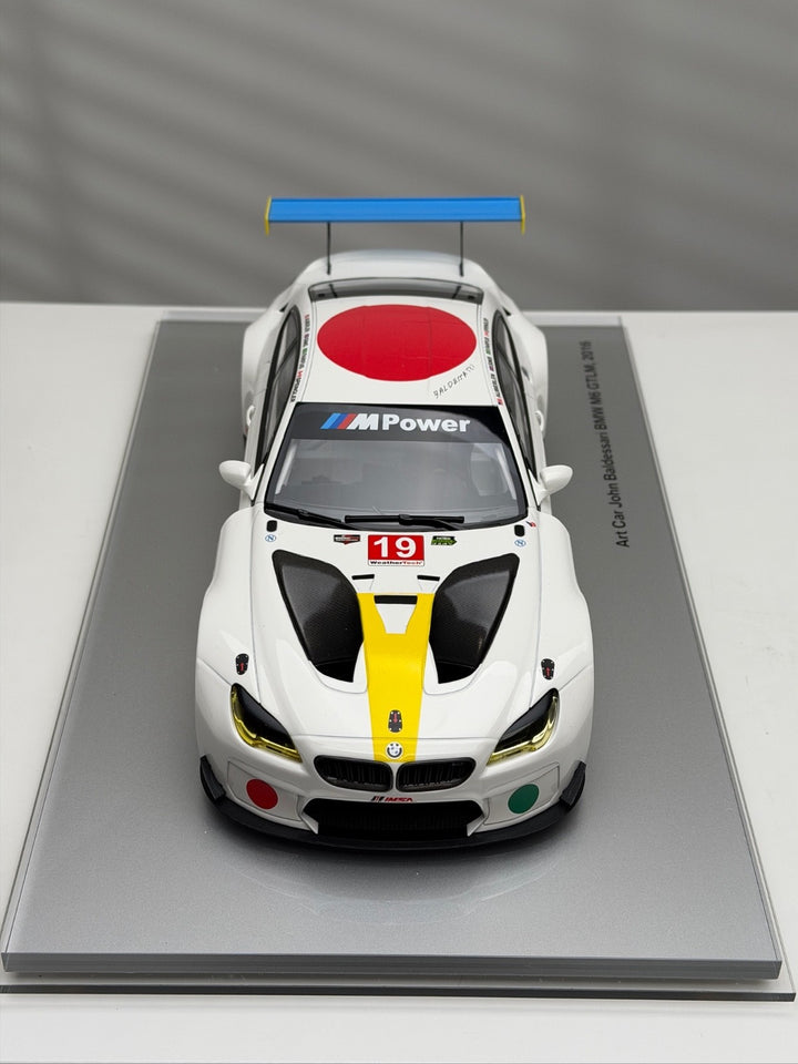 BMW M6 GTLM (John Baldessari - Art Car) [MINICHAMPS] 1/18 scale
