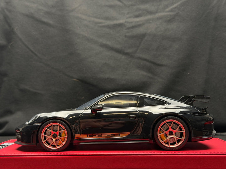 Porsche 911 GT3 (Black/ Gold) [IVY Model] 1:18 scale
