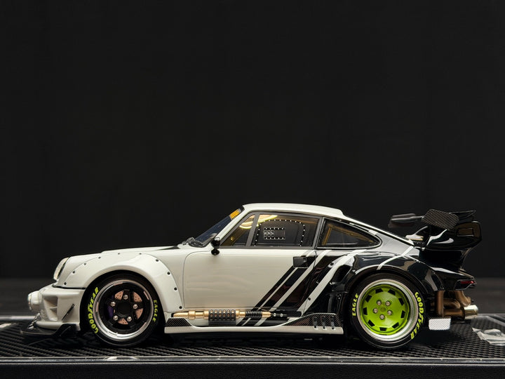Porsche Carrera RWB 964 Modified Version (Gray) [MCM] 1/18 scale