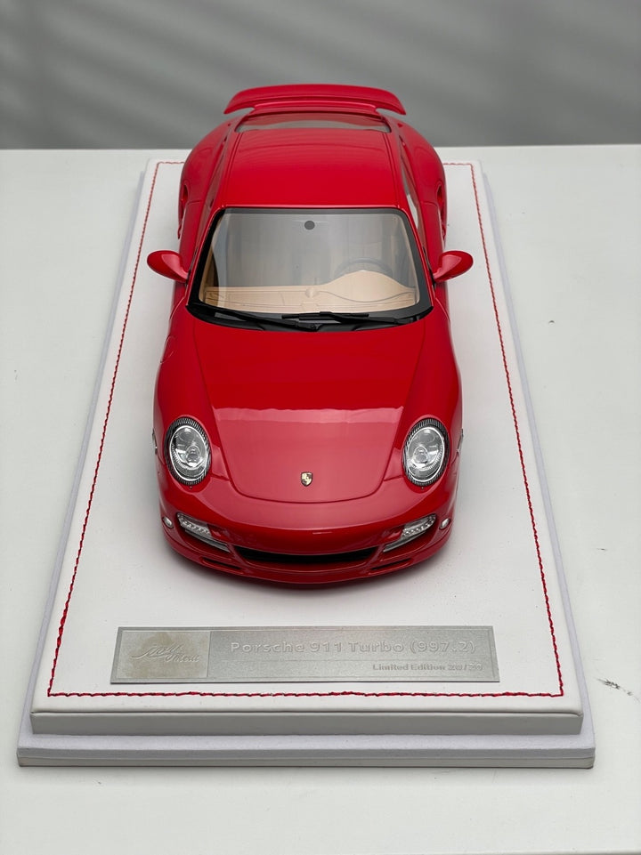 Porsche 997.2 911 Turbo (Red) [IVY Merit Model] 1/18 scale