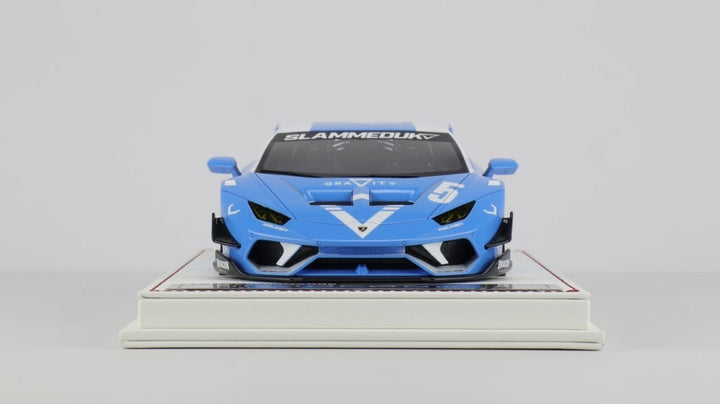Lamborghini Huracan LBWK (Blue GRAVITY) [Davis & Giovanni] 1/18 scale