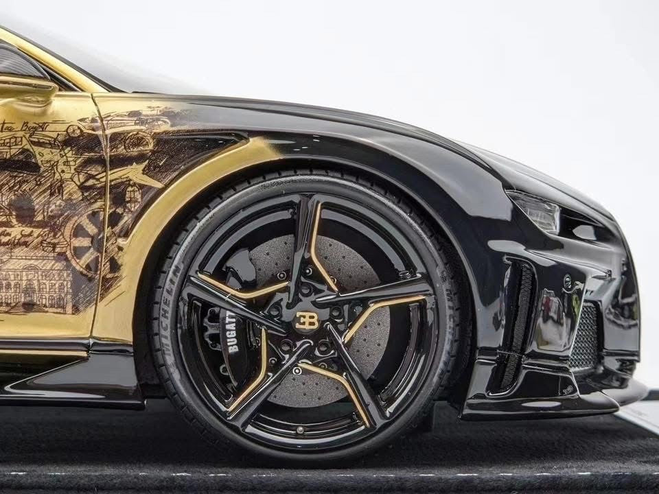 Bugatti Chiron Super Sport (Golden Era) [Henson&Heaven] 1/18 scale