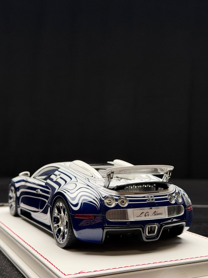 Bugatti Veyron Grand Sport (L'or Blanc) [Davis & Giovanni] 1:18 scale