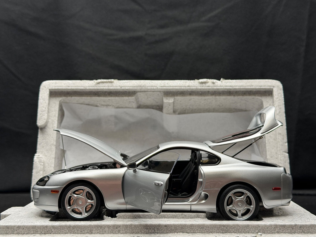 Toyota Supra A80 (Silver) [Whelart Collection] 1:18 scale