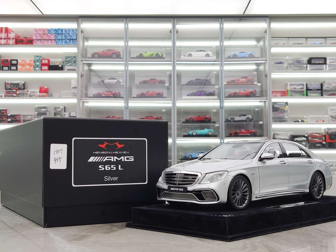 Mercedes-Benz AMG S65 L (Silver) [Henson&Heaven] 1/18 scale