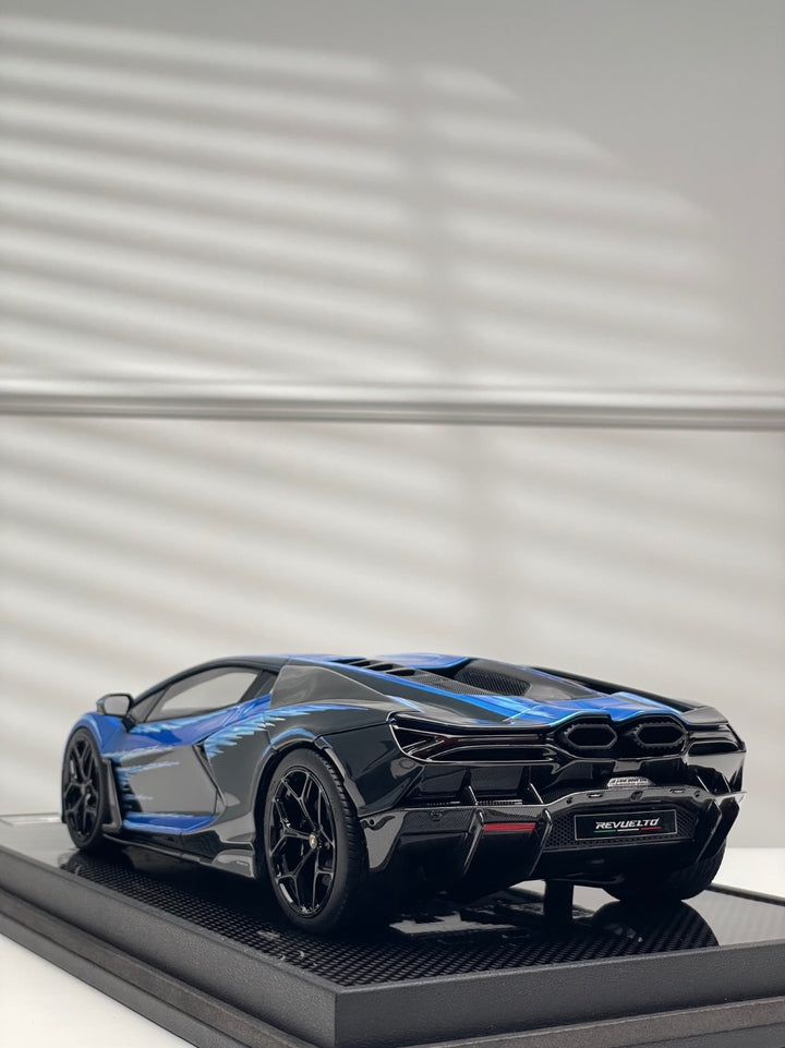 Lamborghini Revuelto (Blue Abstract) [IVY Merit Model] 1/18 scale