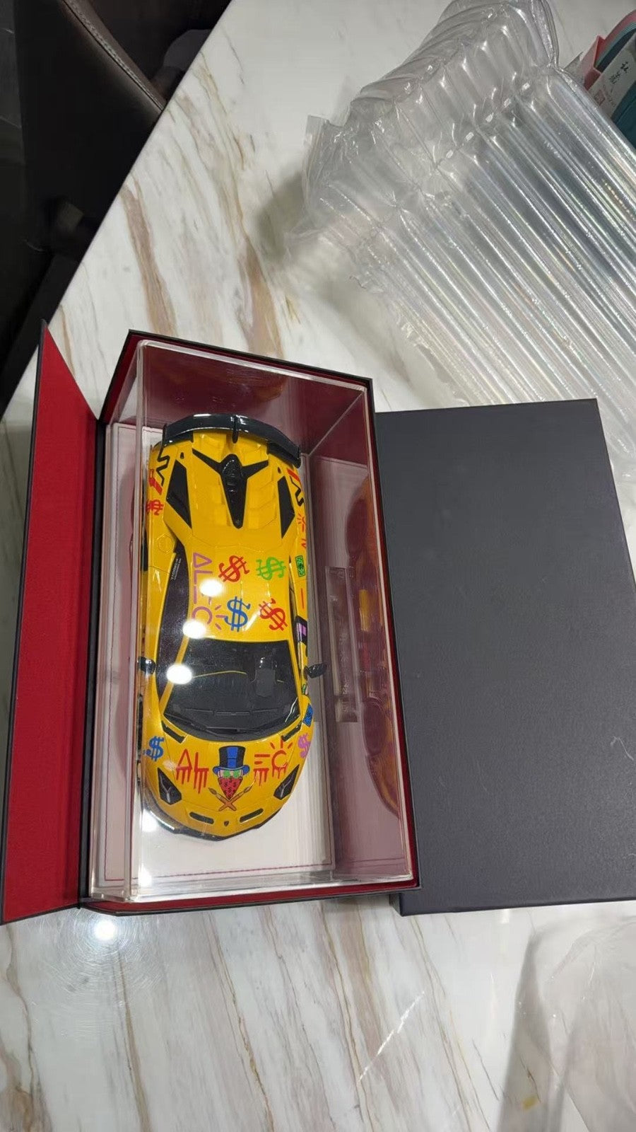 Lamborghini Aventador SVJ (Alec Monopoly) [Davis & Giovanni] 1/18 scale