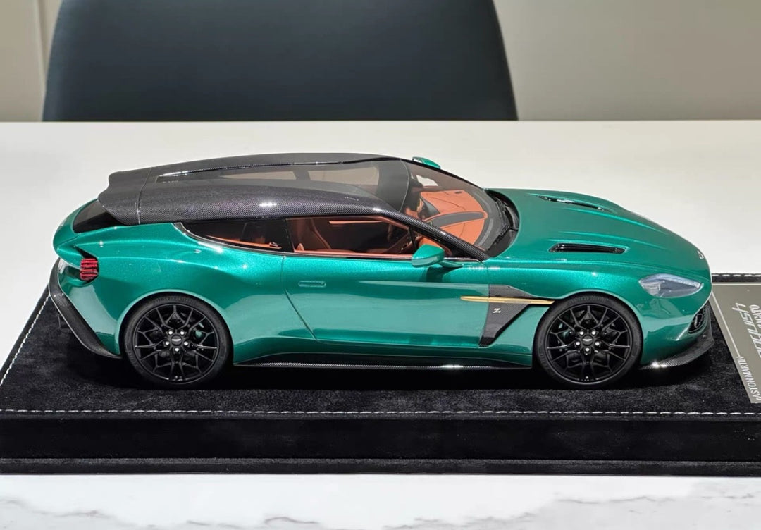 Aston Martin Vanquish Zagato (Metallic Green) [Henson&Heaven] 1/18 scale
