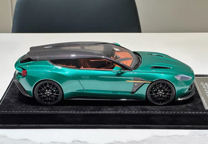 Aston Martin Vanquish Zagato (Metallic Green) [Henson&Heaven] 1/18 scale