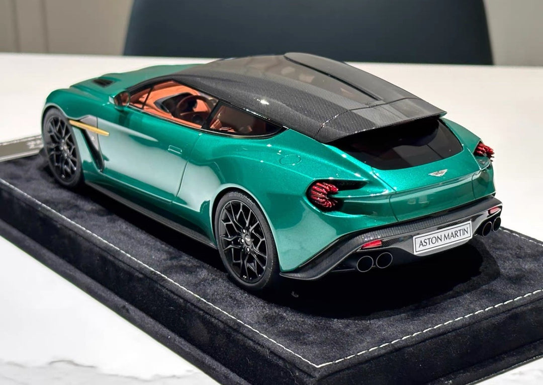 Aston Martin Vanquish Zagato (Metallic Green) [Henson&Heaven] 1/18 scale