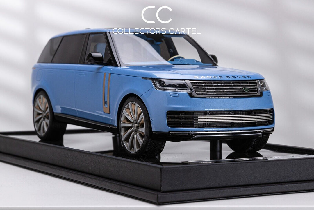 Range Rover Autobiography (Light Blue) [Motorhelix] 1/18 scale