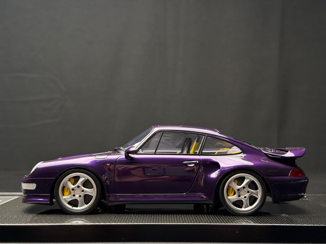 Porsche 911 Turbo S (Purple) [Dino Model] 1/18 scale
