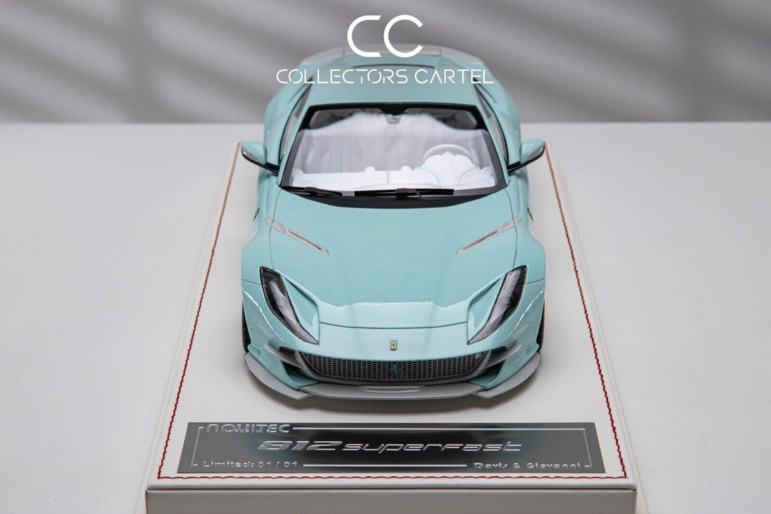 Ferrari 812 Superfast NOVITEC (Tiffany & White Carbon) [Davis & Giovanni] 1 OF 1